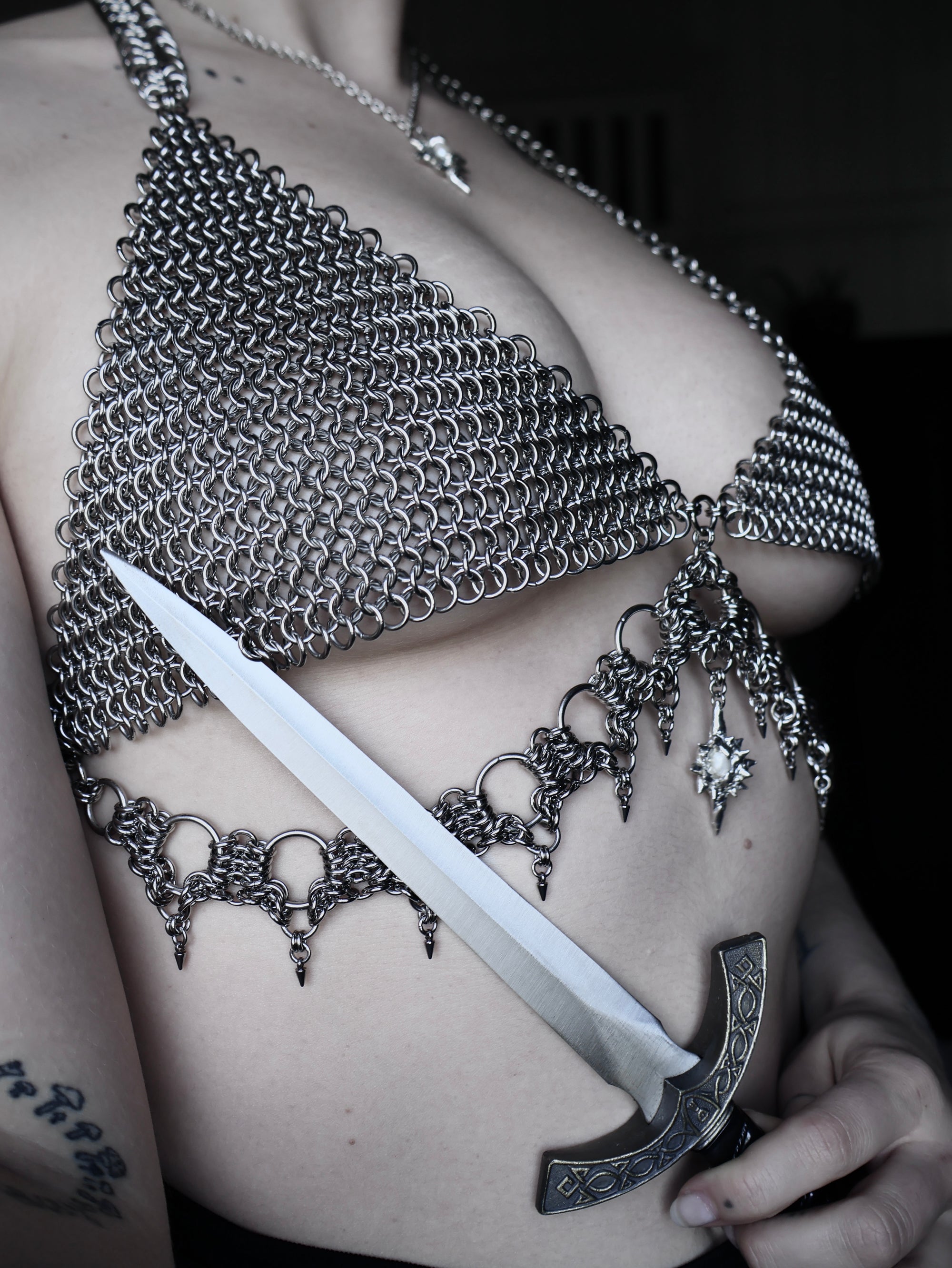 Celestial Pearl Bra Top.