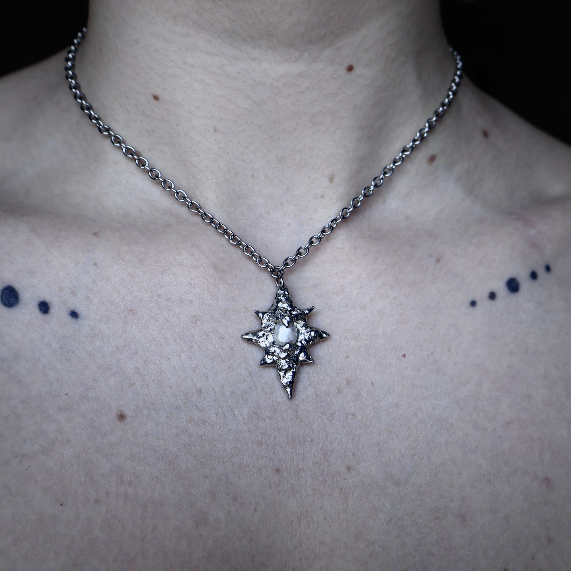 Soldered Star Pendant.