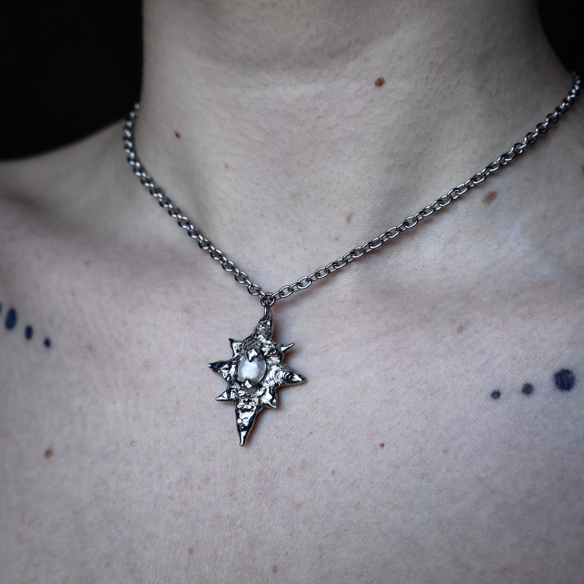 Soldered Star Pendant.