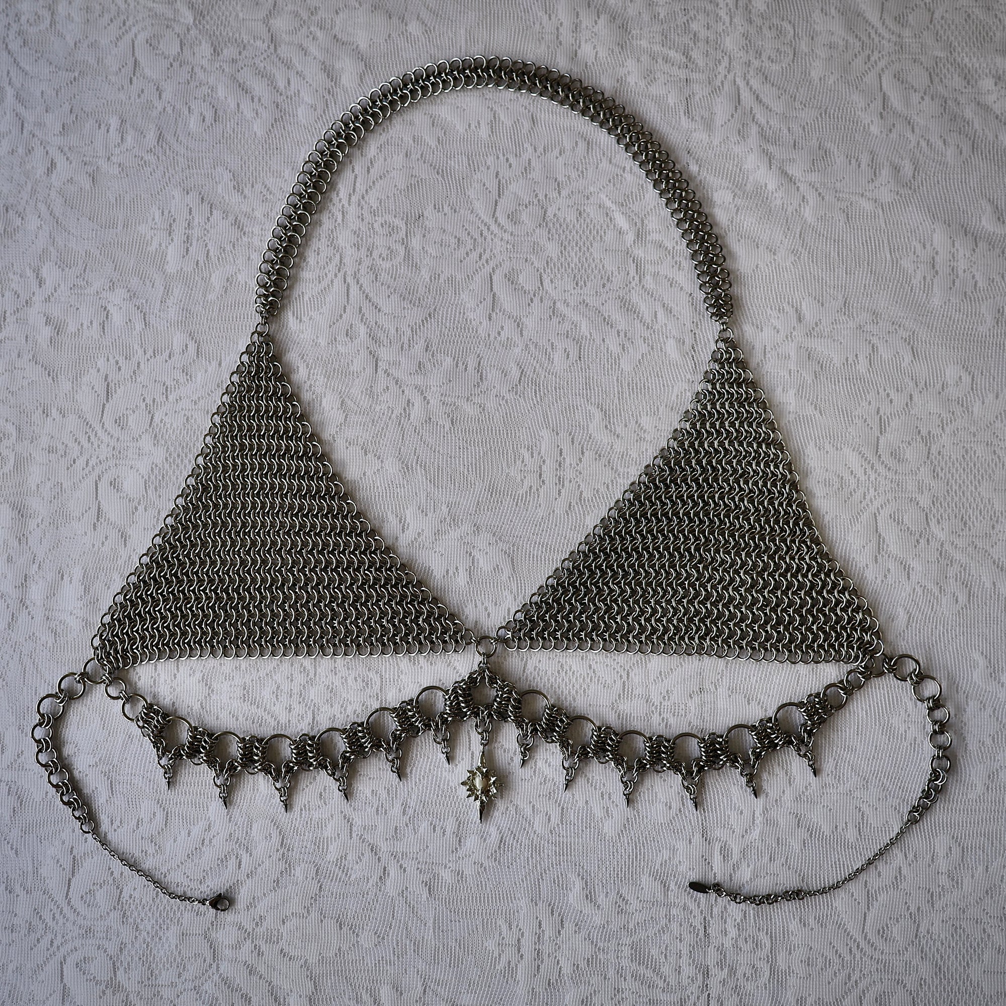 Celestial Pearl Bra Top.