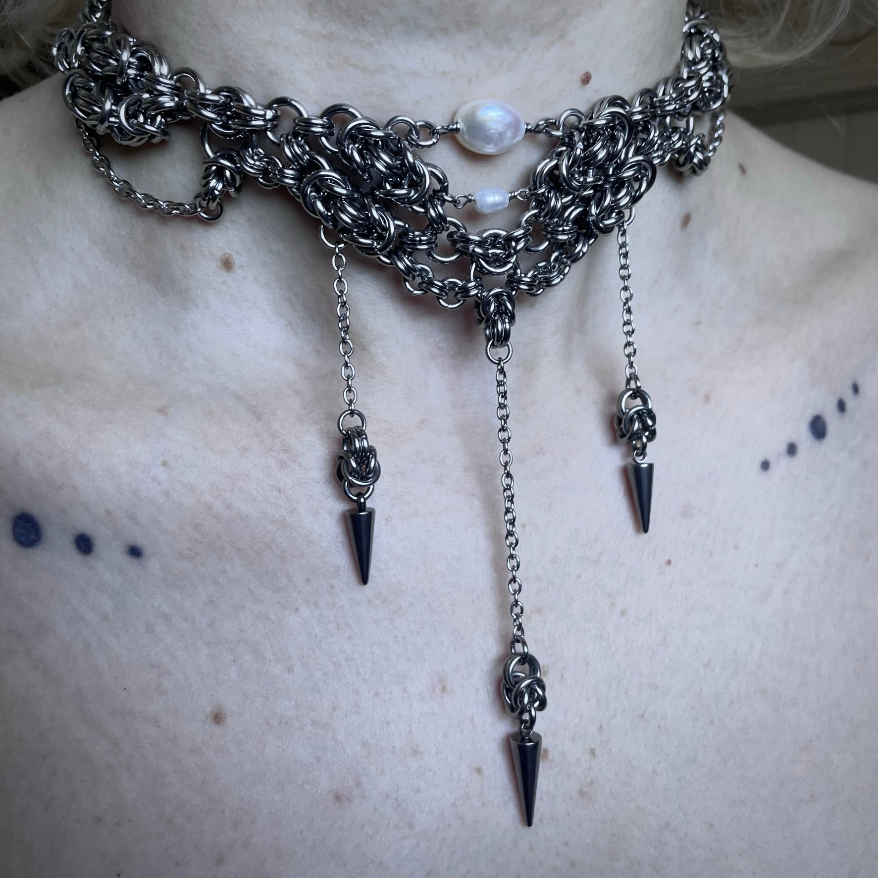 Genesis. Chainmail Choker.