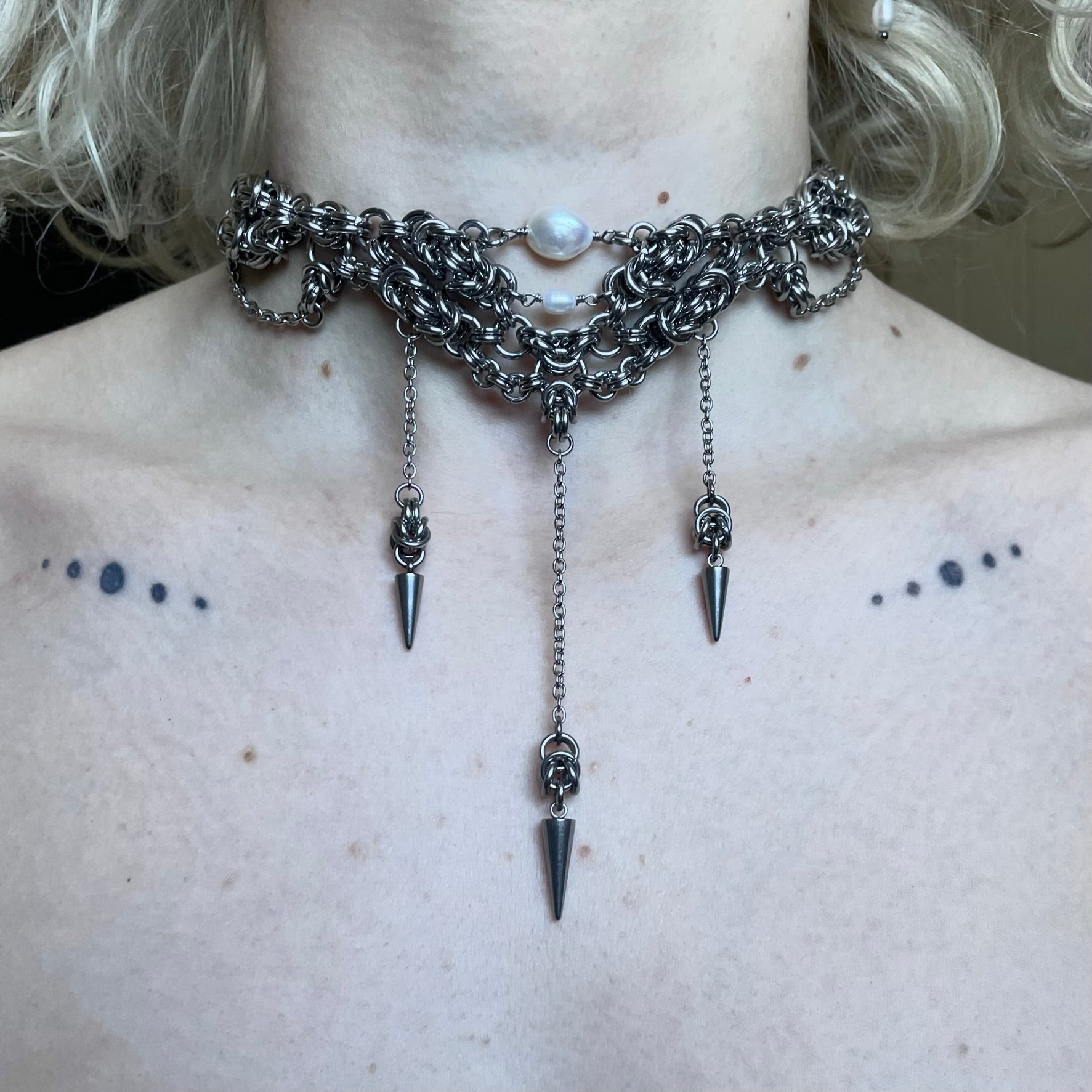 Genesis. Chainmail Choker.