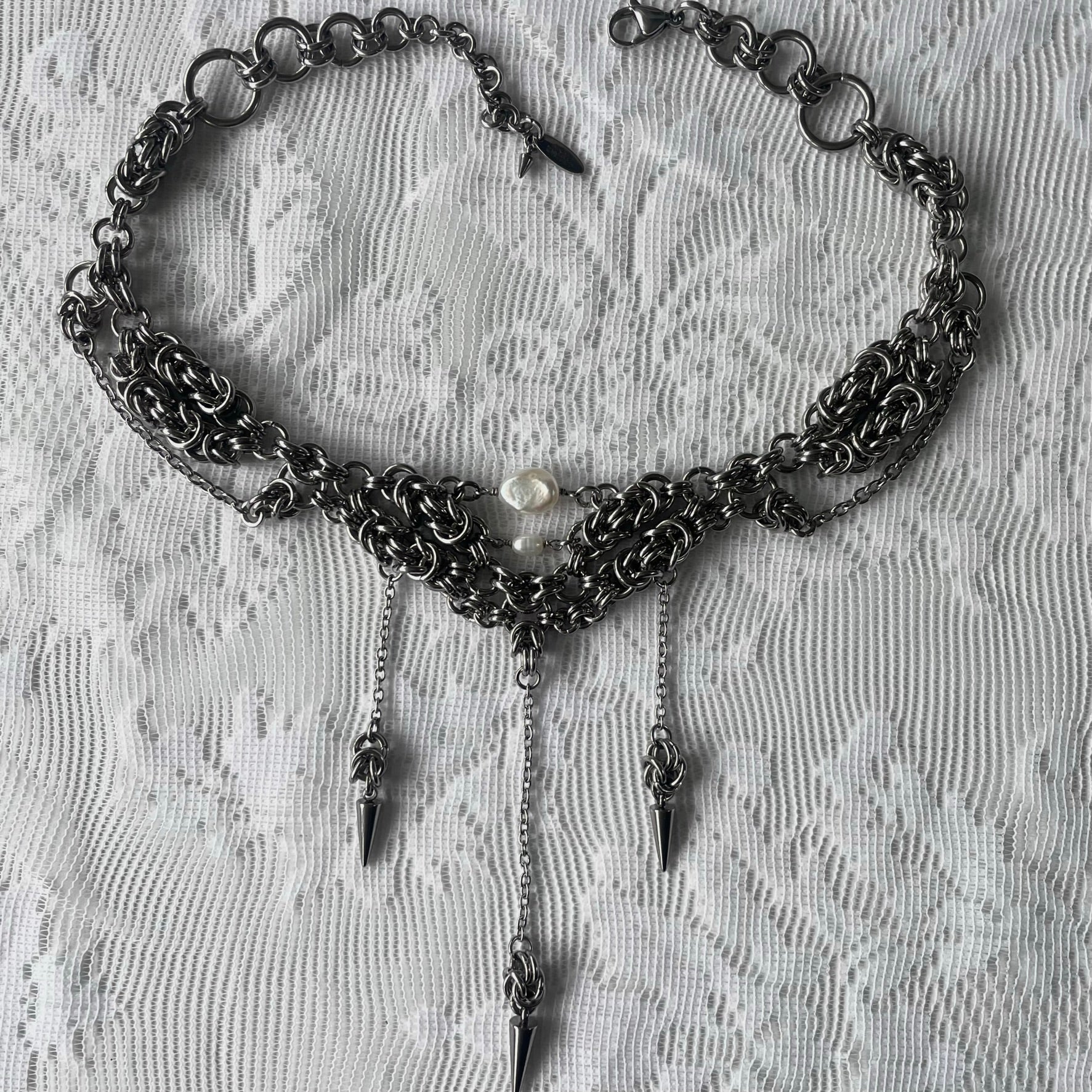 Genesis. Chainmail Choker.