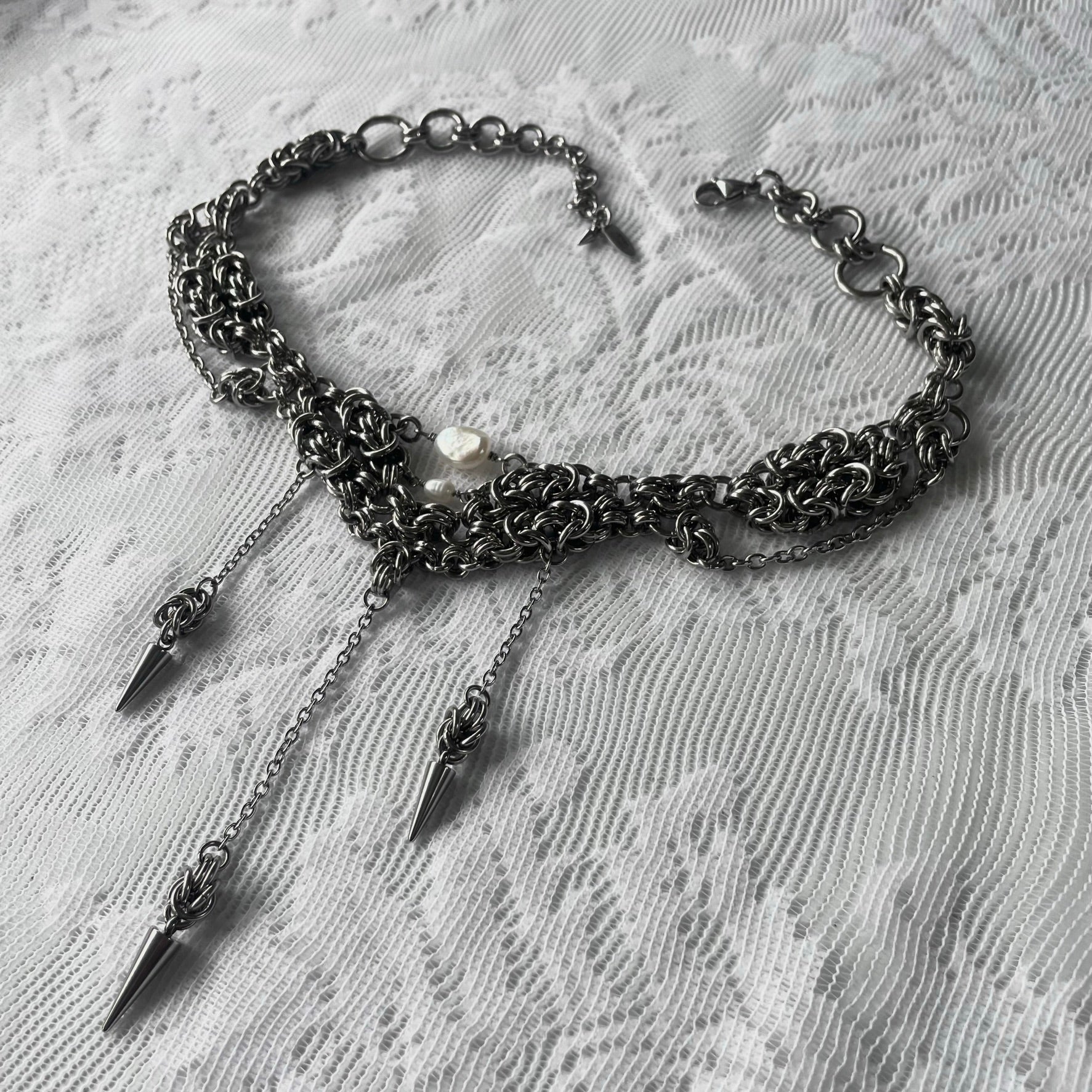 Genesis. Chainmail Choker.