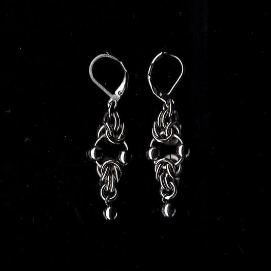 Chainmail Earrings.