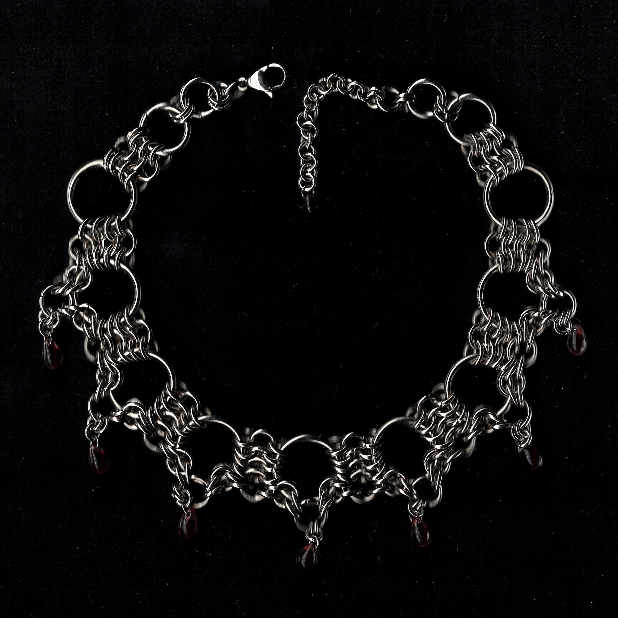 My Undead Love. Chainmail Choker. MADE-TO-ORDER.