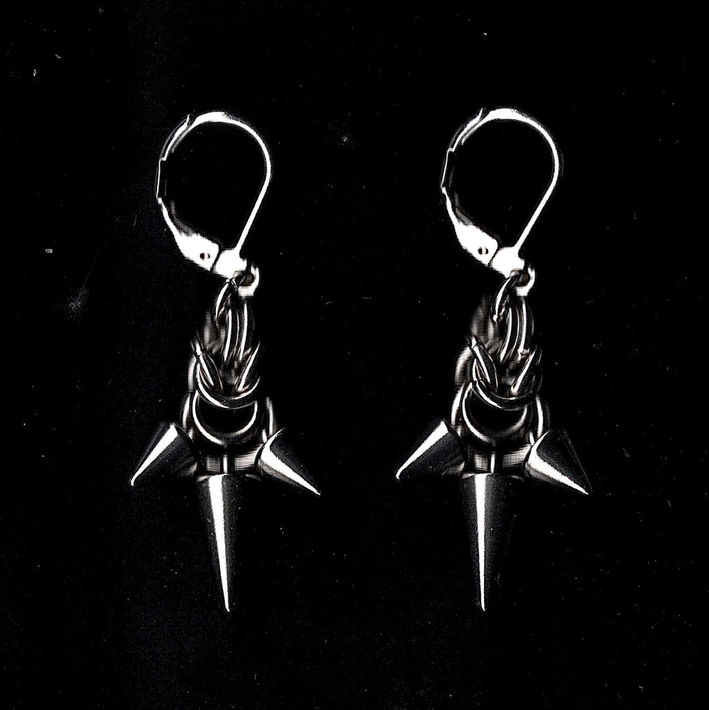 Dainty Spike Earrings.
