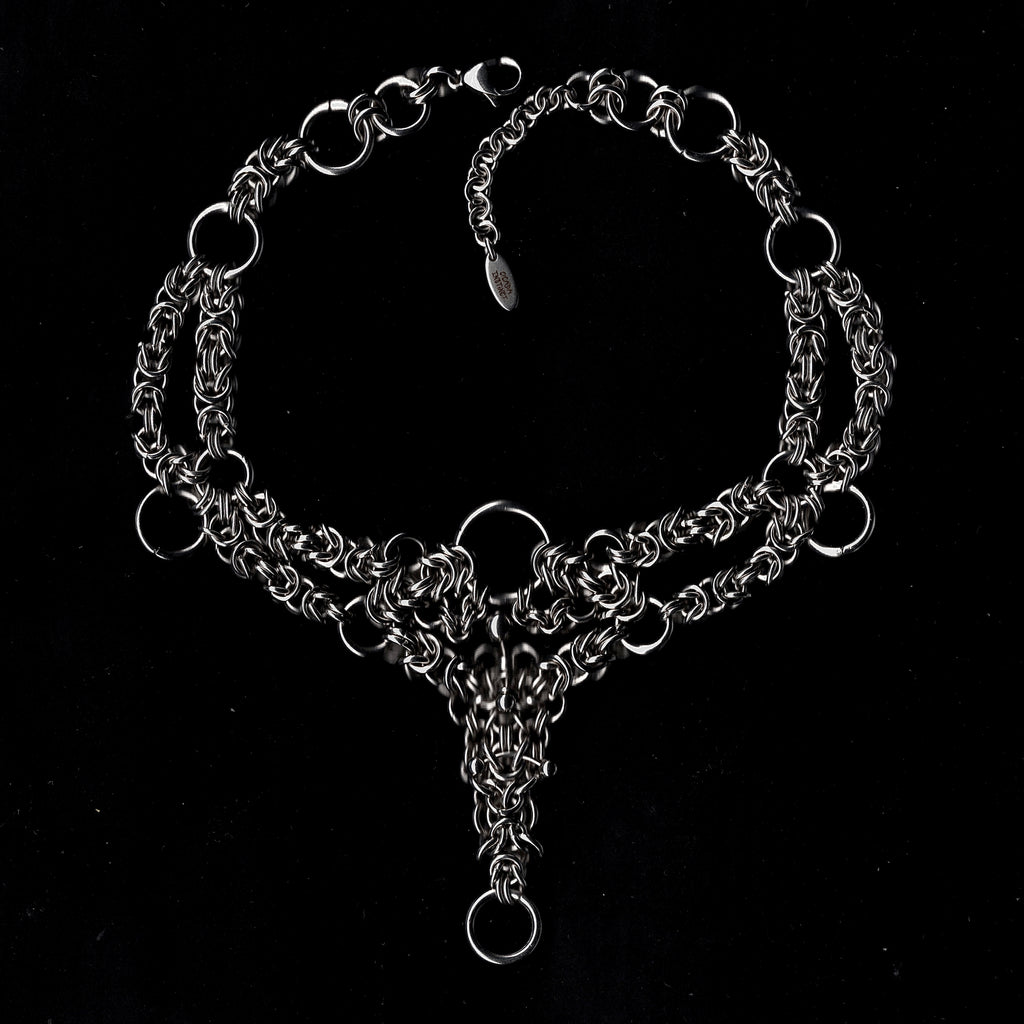 Celestial Cyber. Chainmail Choker.