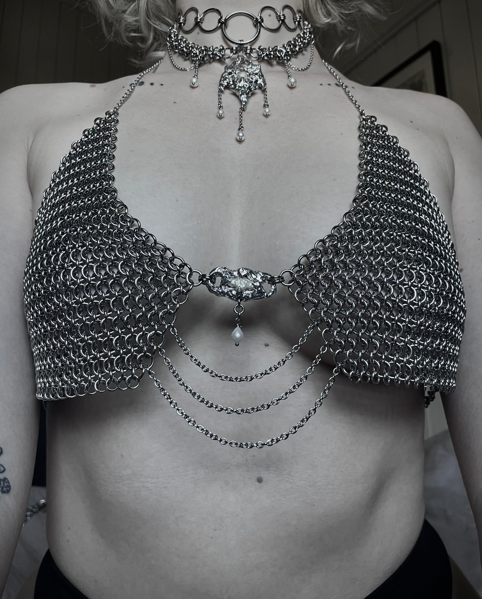 Prophecy Chainmail Bra Top.