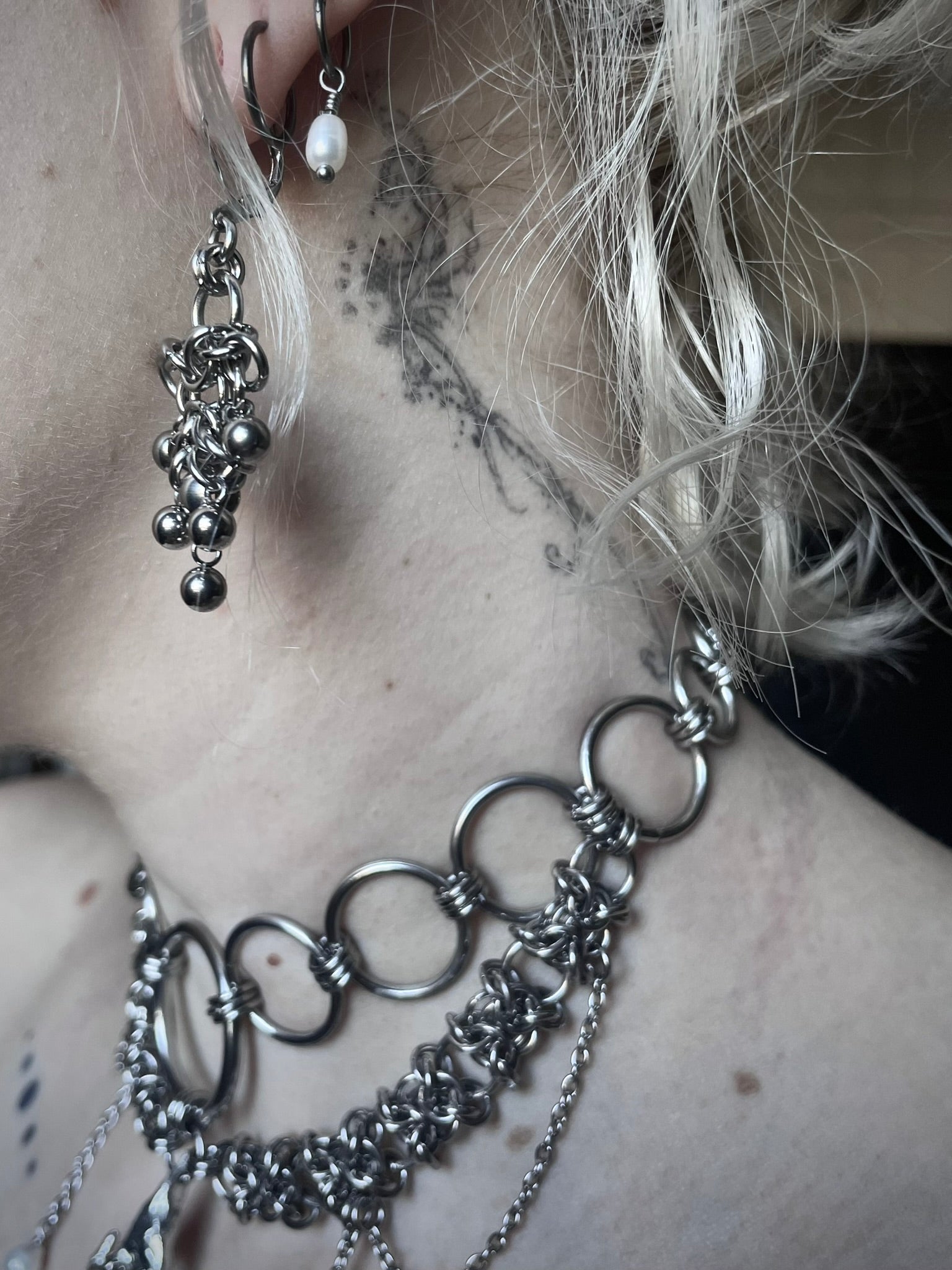 Chainmail Earrings