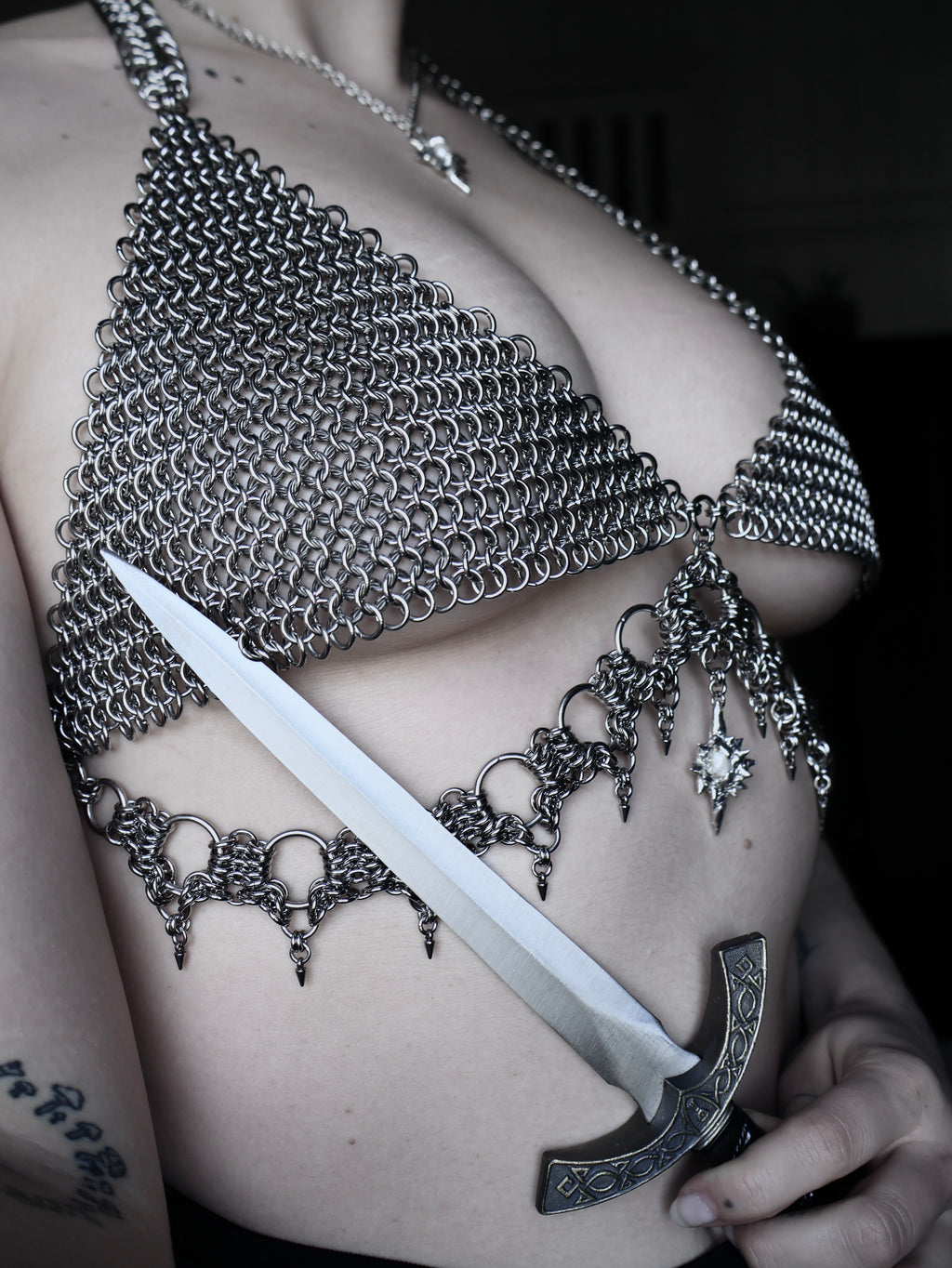 Celestial Pearl Bra Top.