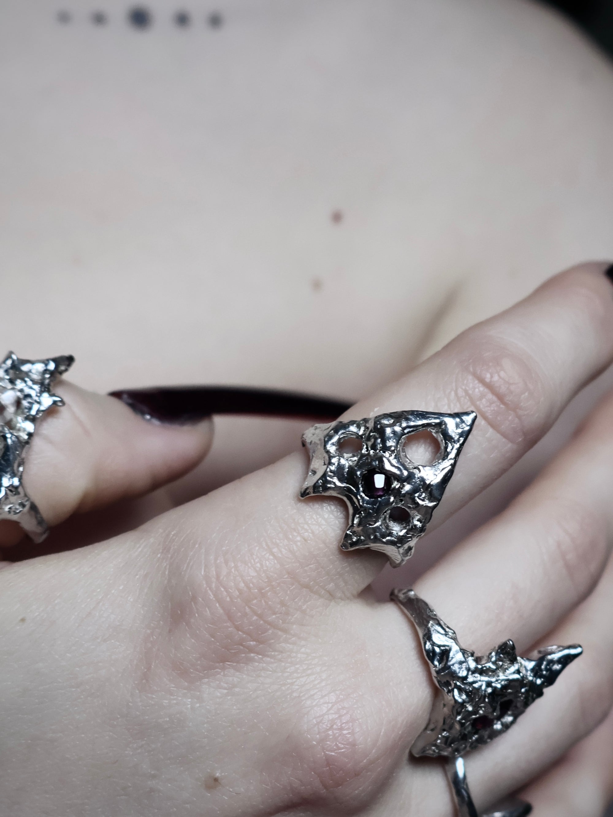 Garnet Ring.