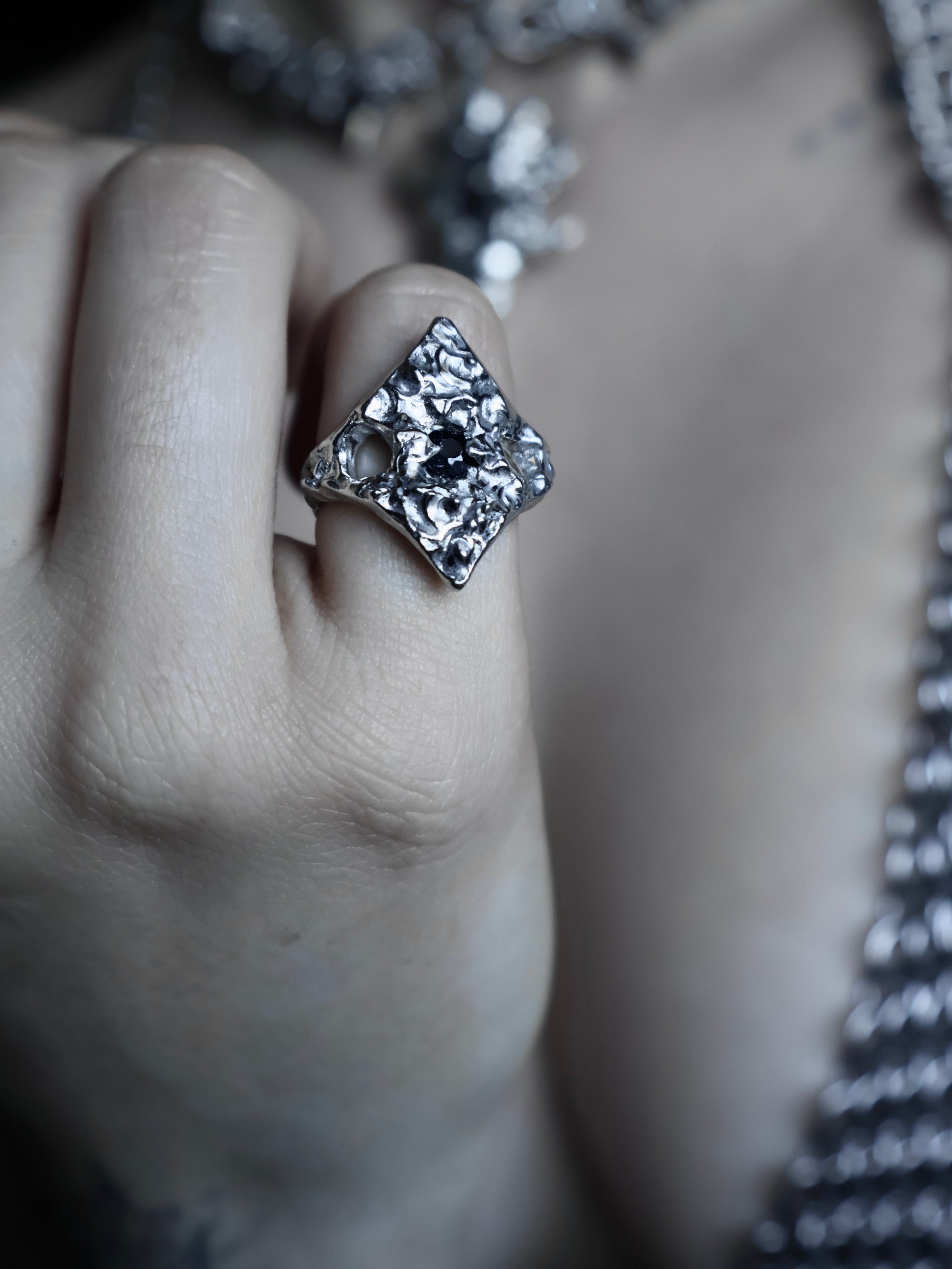 Sapphire Ring.