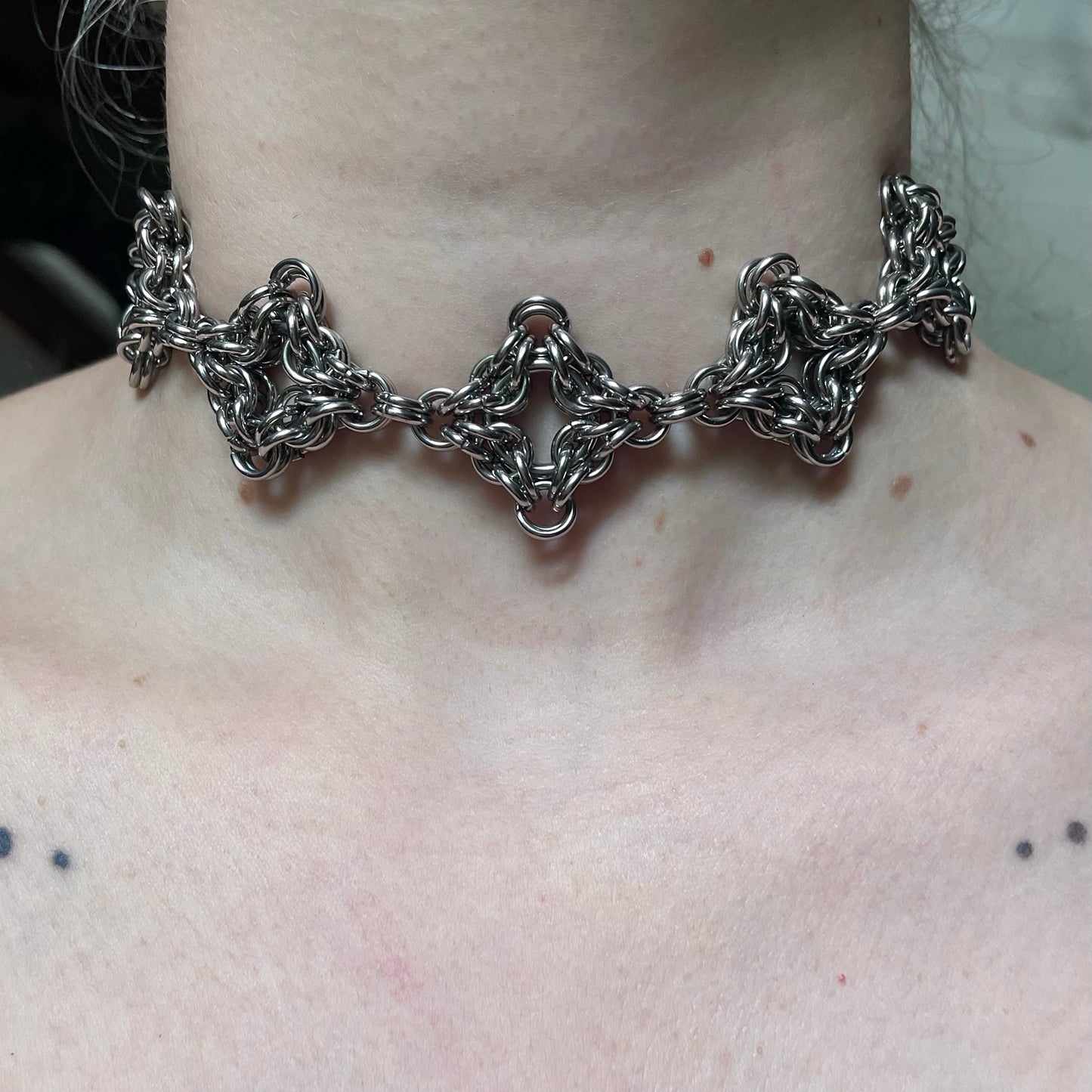 Chunky Chainmail Choker.