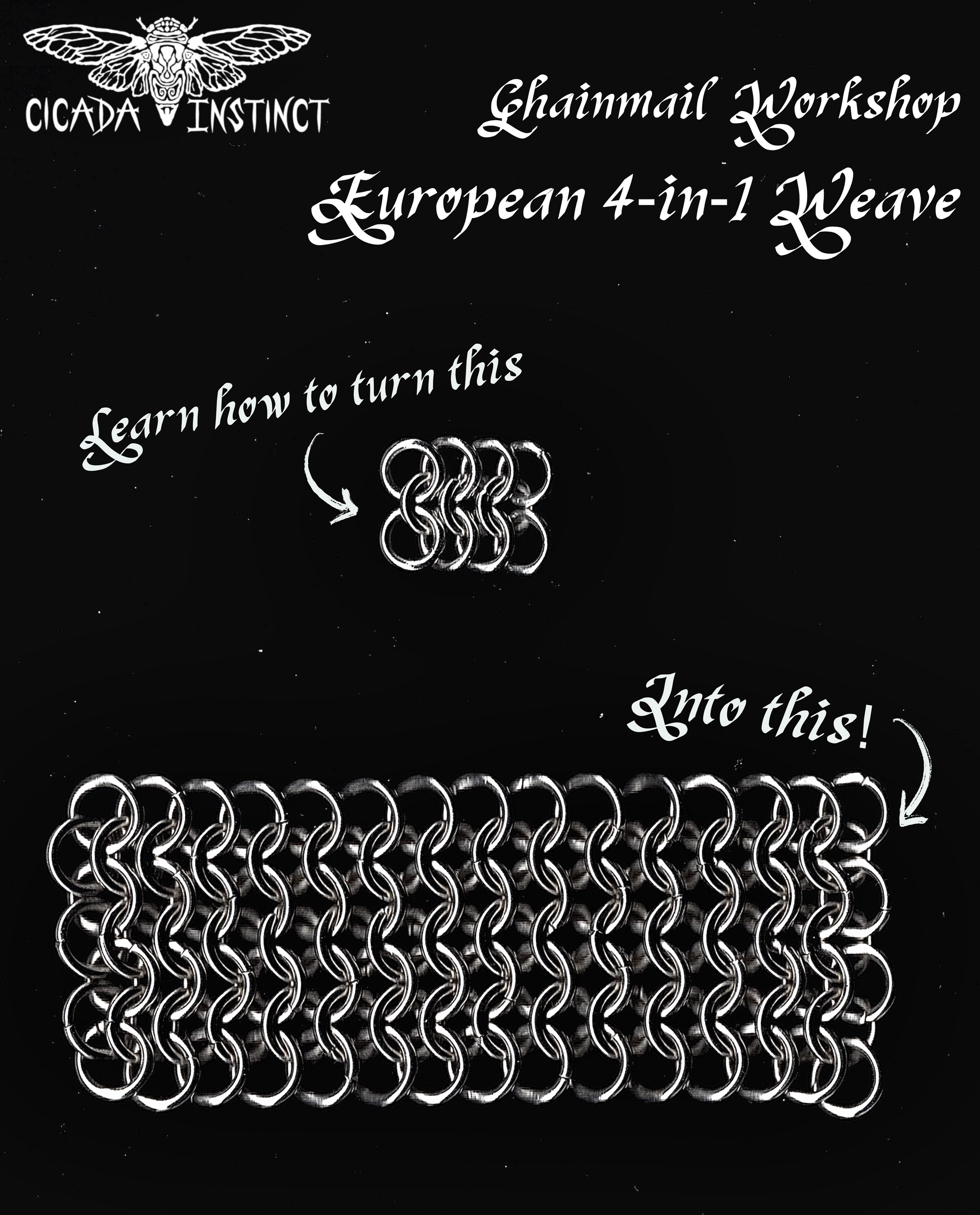 CHAINMAIL ARMOUR WORKSHOP. GOREJUNCTION June 11th.