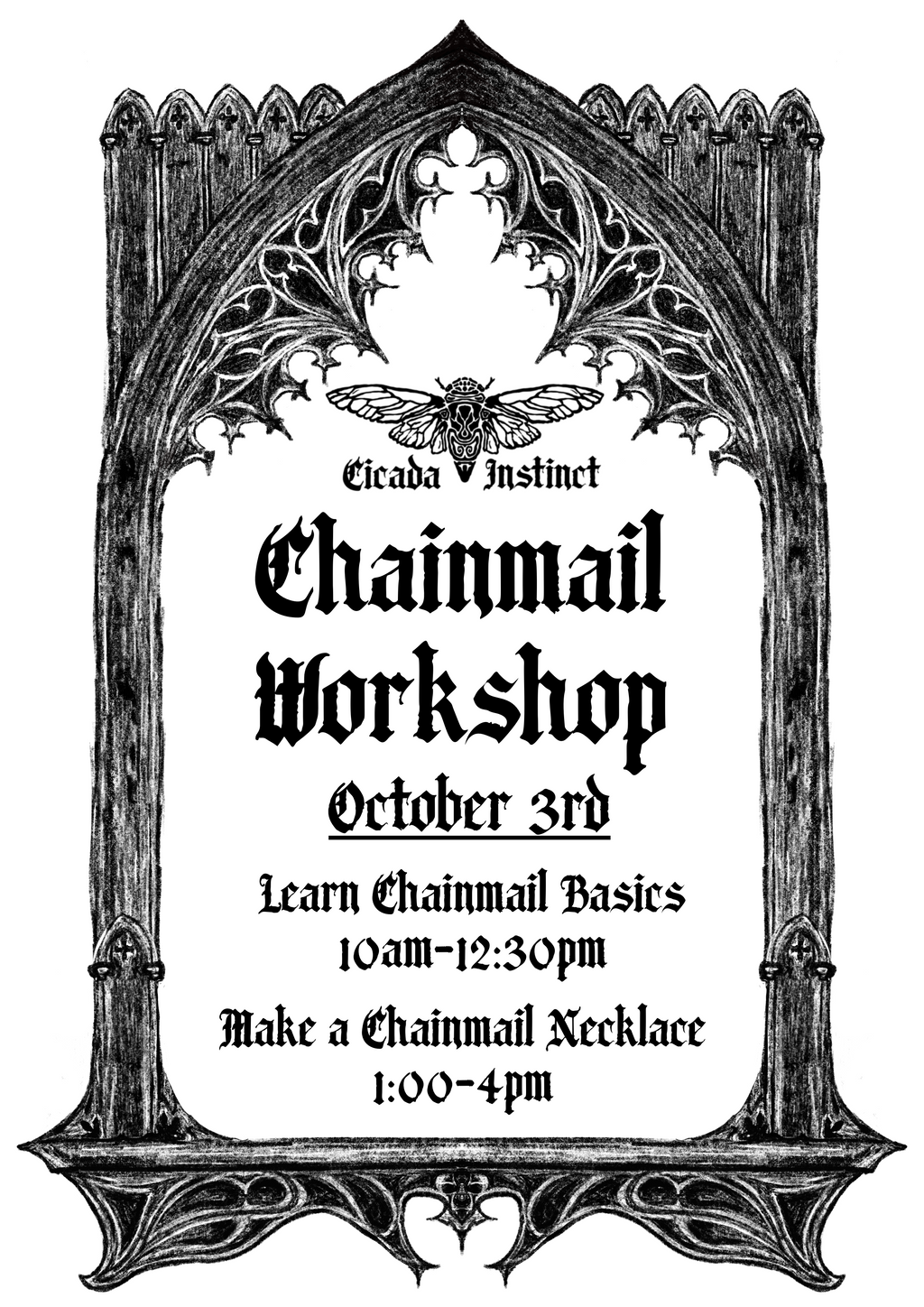 Chainmail Workshop. October 3rd.