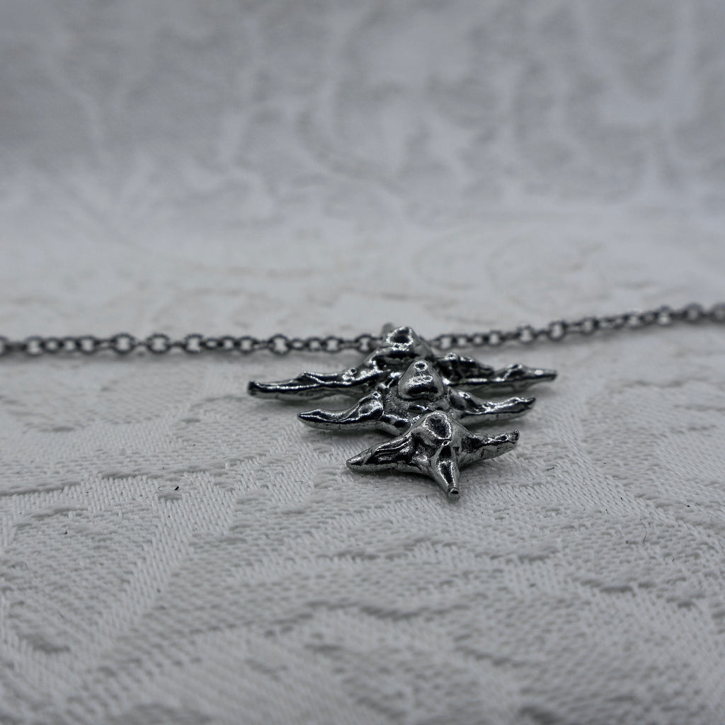 Vertebrae. Soldered Pendant Necklace. MADE-TO-ORDER.