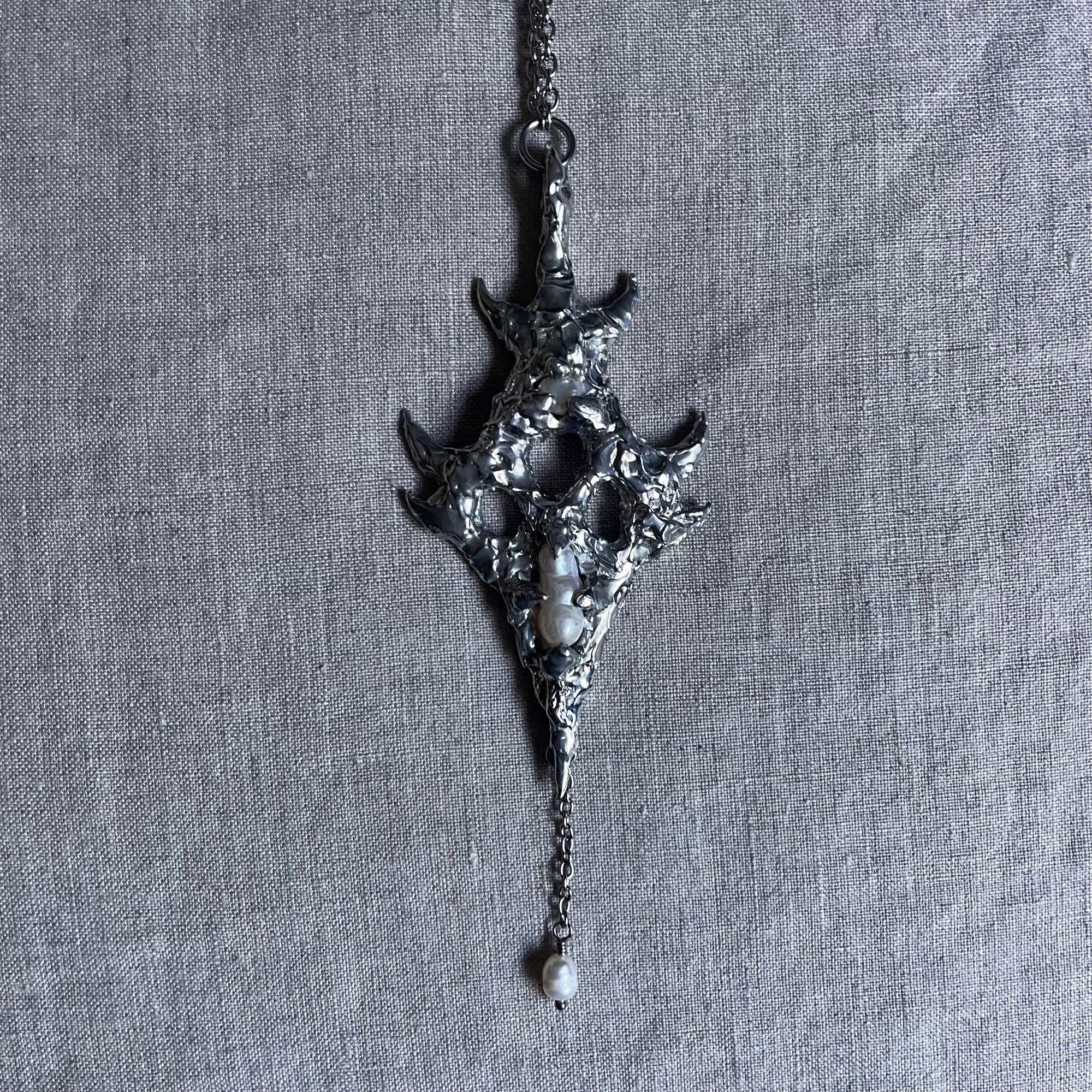 Spire Desire. Soldered Necklace.
