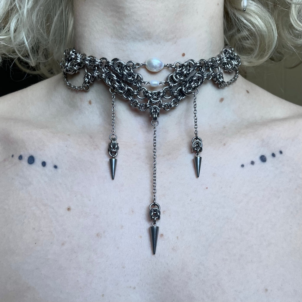 Genesis. Chainmail Choker.