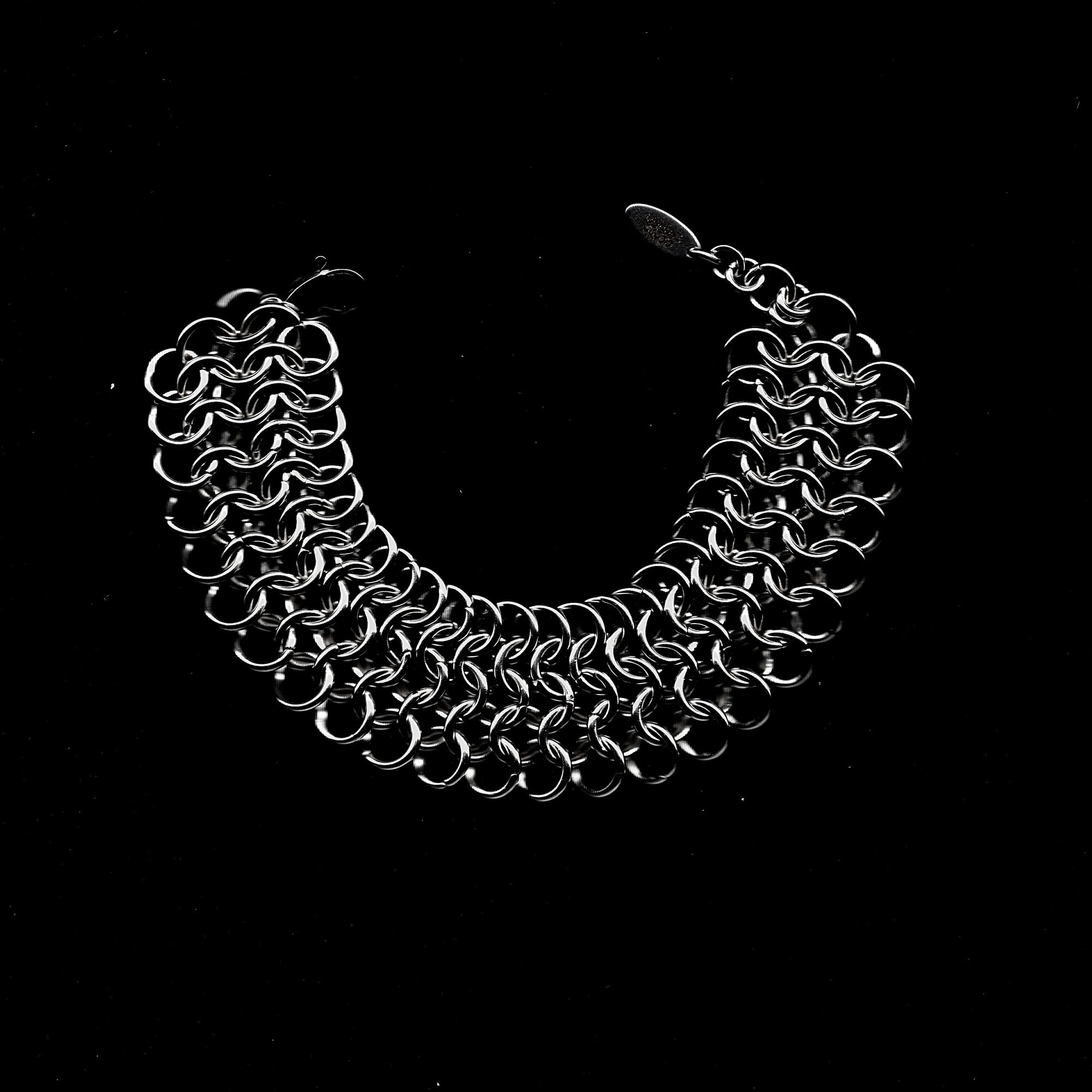 Serpentine Armour. Chainmail Bracelet.