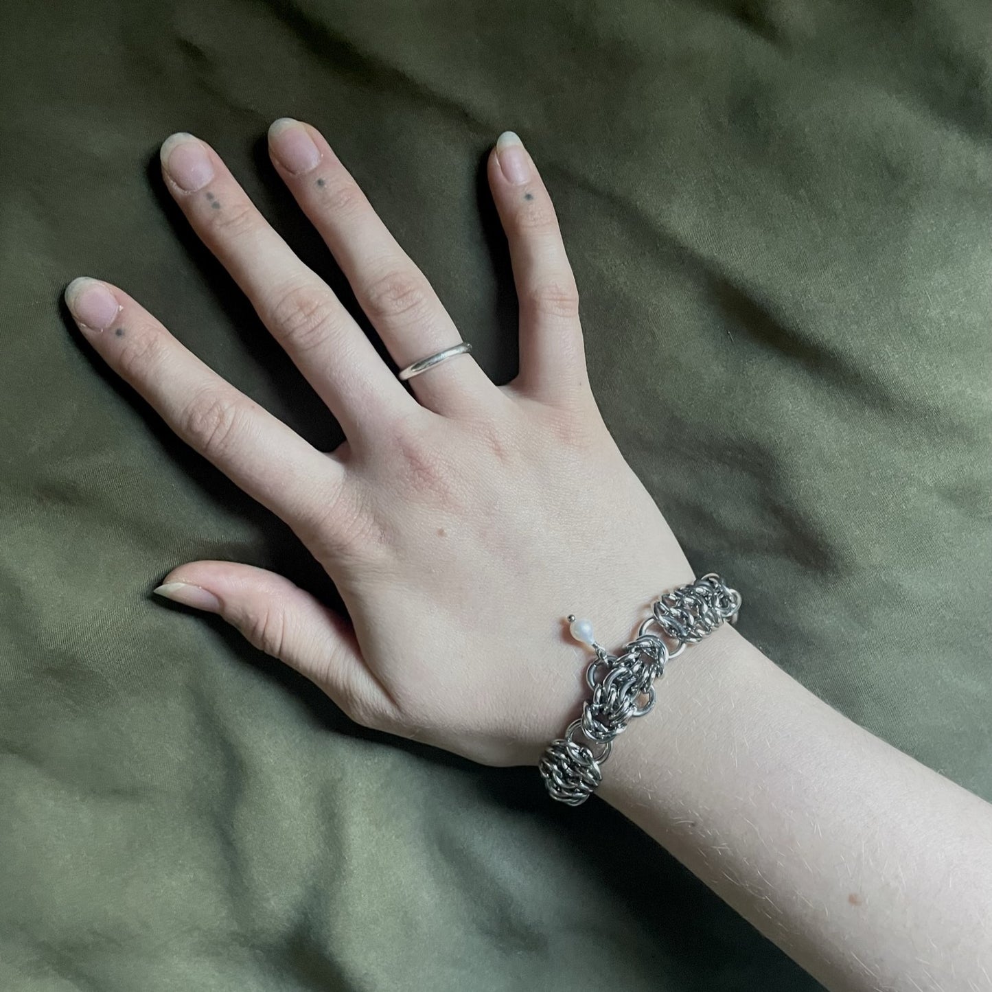 Bonded Chainmail Bracelet. MADE-TO-ORDER.