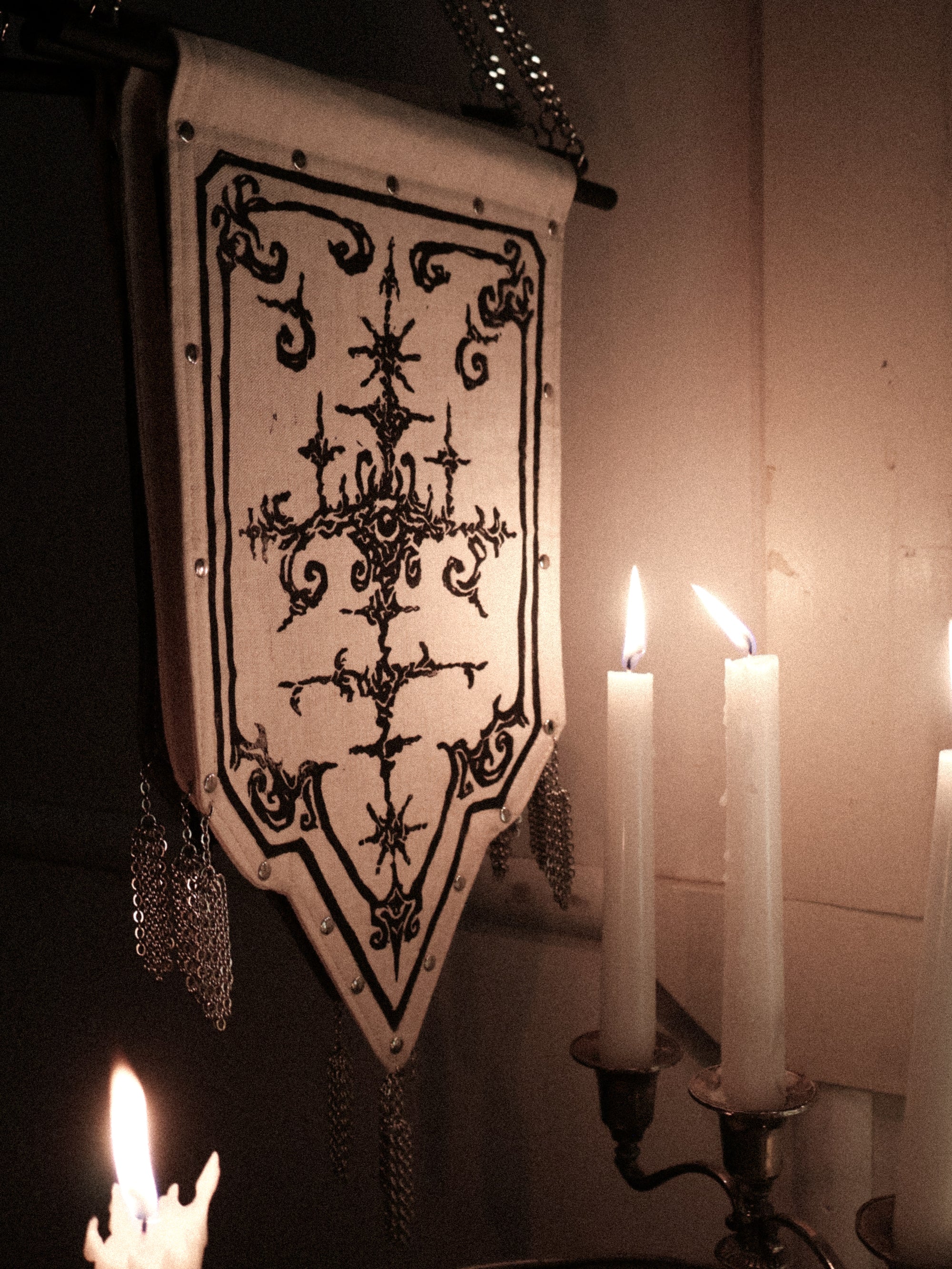 'Scribes Sigil' Medieval Banner.