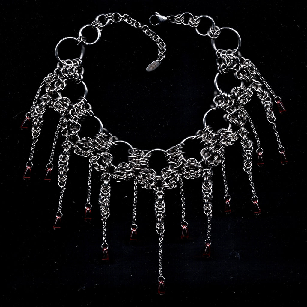 Carmilla. Chainmail Choker.
