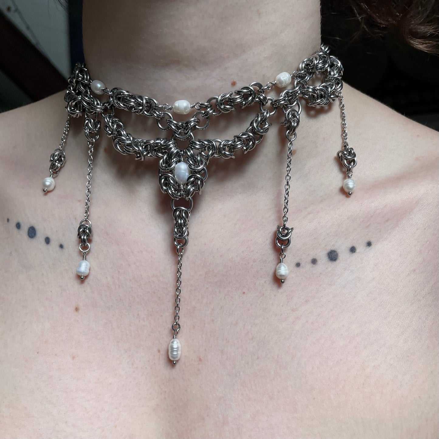 Angelic Armour Chainmail Choker.