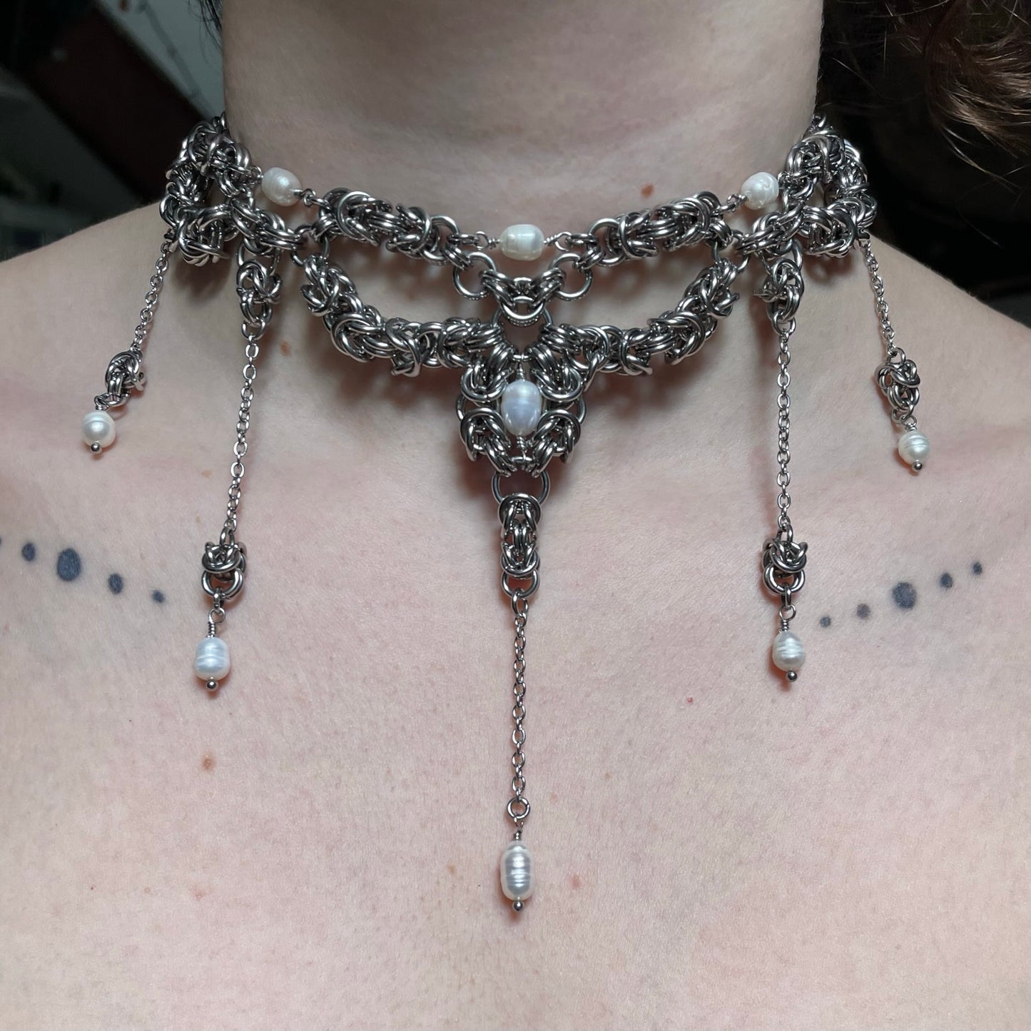 Angelic Armour Chainmail Choker.