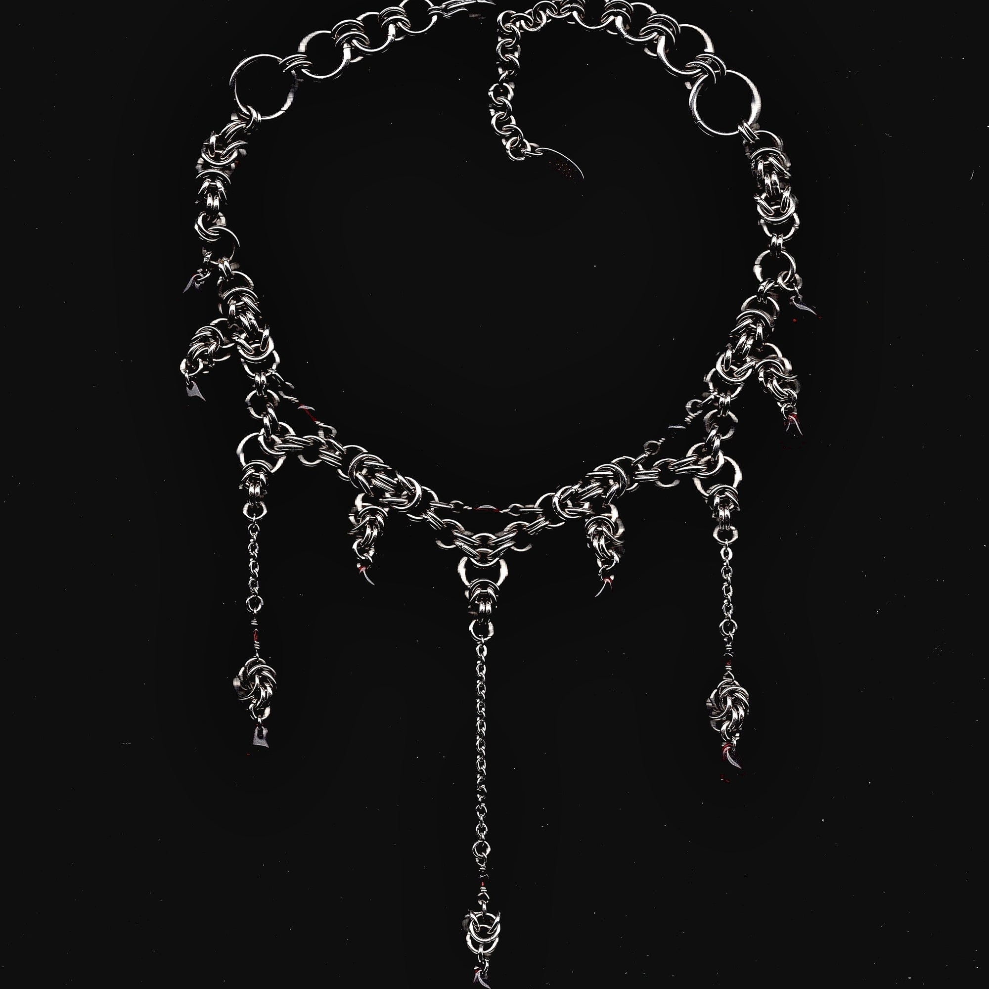 Carnage. Chainmail Choker.