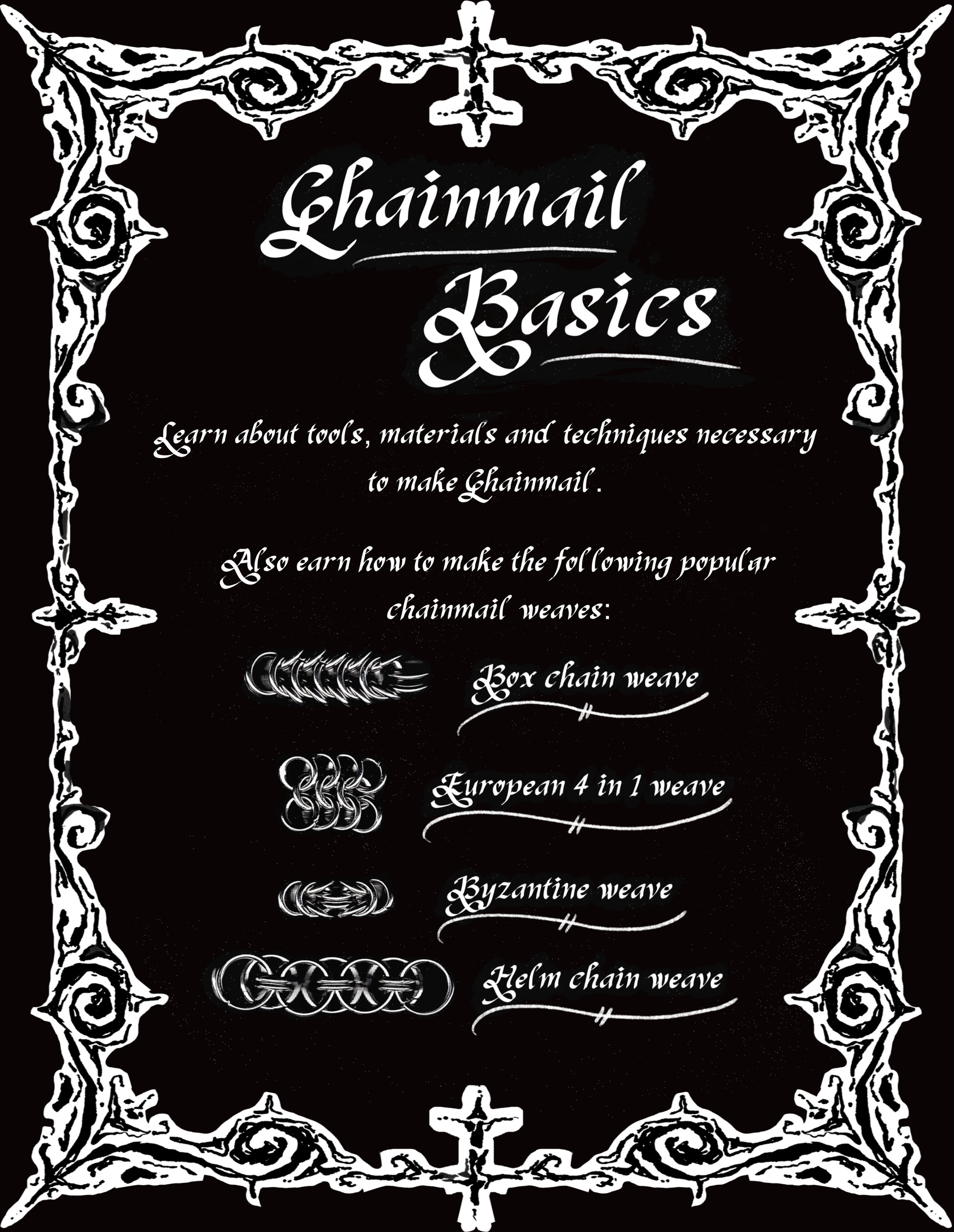 Chainmail Workshop. MAY 17TH