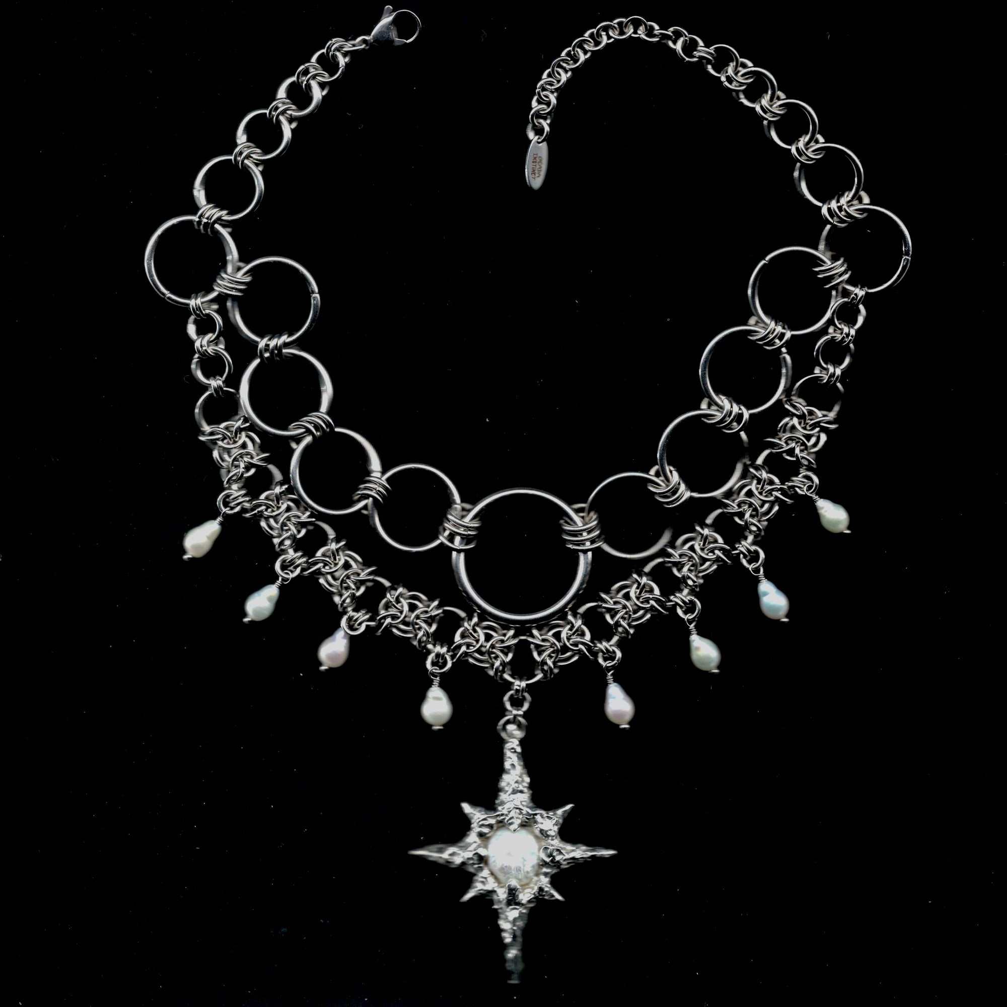 Celestial Fate. Chainmail Choker.