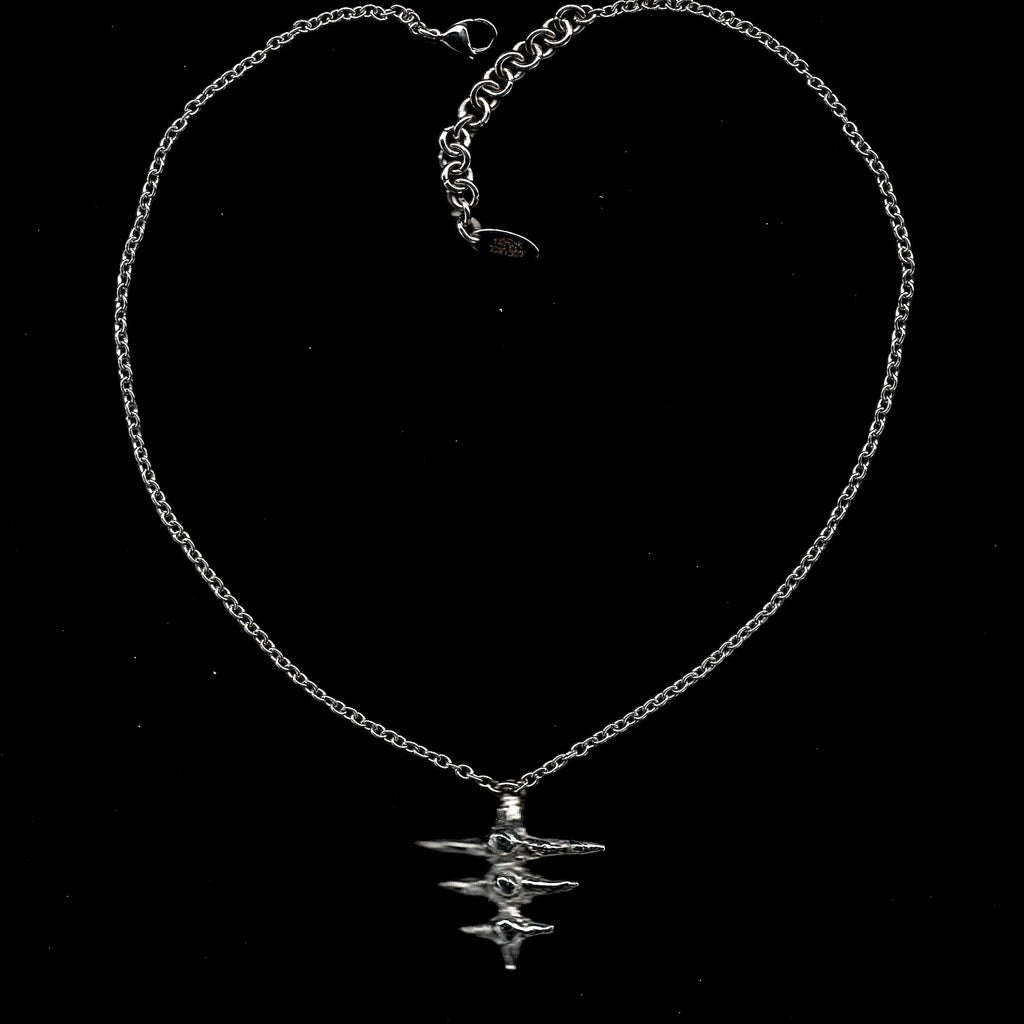 Vertebrae. Soldered Pendant Necklace. MADE-TO-ORDER.